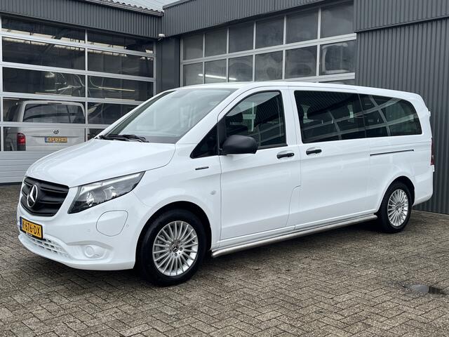 Mercedes-Benz EVITO TOURER PRO L3 90 kWh 9-Persoons Airco Cruise control Elektrische Dubbele schuifdeuren Apple carplay Parkeersensoren voor en achter Stoelverwarming bestuurderstoel Achteruitrijcamera
