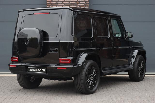 Mercedes-Benz G-KLASSE 580 EQ AMG Exclusive Line 116 kWh | Techniekpakket | Distronic | Multicontourstoelen | Burmester | Keyless Go | Schuifdak | Verwarmd Stuurwiel | Nappa Leder |
