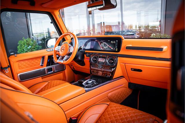 Mercedes-Benz G-KLASSE G63 - Brabus 800 | 24 inch | Sterrenhemel | Panorama | Burmester | Carbon