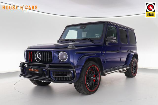 Mercedes-Benz G-KLASSE G63 AMG 585pk Edition 1 |BTW-auto|verlengde garantie|schuif\kantel|Burmester|drivers package|massage stoelen|memory|360 camera|trekhaak|stoelverwarming + ventilatie|