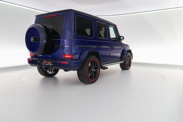 Mercedes-Benz G-KLASSE G63 AMG 585pk Edition 1 |BTW-auto|verlengde garantie|schuif\kantel|Burmester|drivers package|massage stoelen|memory|360 camera|trekhaak|stoelverwarming + ventilatie|