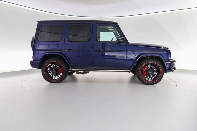 Mercedes-Benz G-KLASSE G63 AMG 585pk Edition 1 |BTW-auto|verlengde garantie|schuif\kantel|Burmester|drivers package|massage stoelen|memory|360 camera|trekhaak|stoelverwarming + ventilatie|