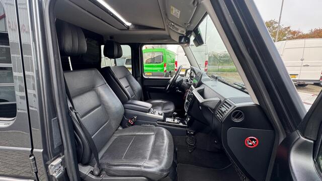 Mercedes-Benz G-KLASSE 350D 180KW 245PK GRIJS KENTEKEN EURO 6 AIRCO/ NAVIGATIE/ CRUISE CONTROL/
