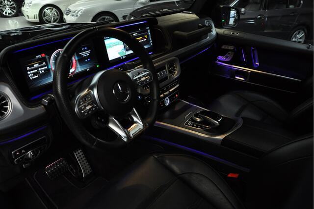 Mercedes-Benz G-KLASSE G63 AMG FI-Exhaust Open dak Burmester Massage 360 Nachtzicht Distronic Ambient