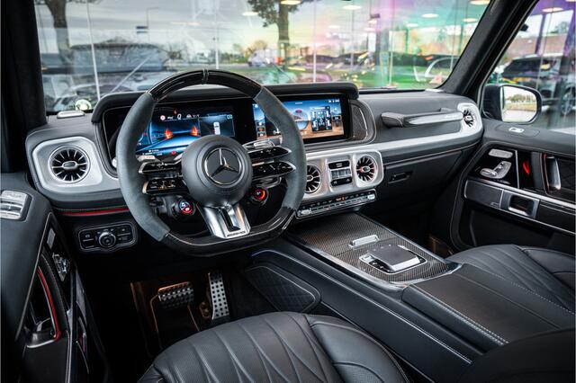 Mercedes-Benz G-KLASSE AMG 63 ** Akrapovic ** AMG Performance Pack ** Carbon ** Xpell PPF Face-lift MY25 ** Grijs kenteken (excl. btw) ** Target Blue Eye