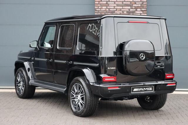 Mercedes-Benz G-KLASSE 580 EQ Exclusive AMG Line 116 kWh | Techniekpakket | Winterpakket | Distronic | Burmester | Keyless Go | Schuifdak | Verwarmd Stuurwiel | Exclusief Leder |