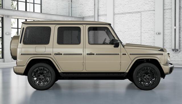 Mercedes-Benz G-KLASSE 580 EQ 116 kWh AMG Line | Schuifdak | SUPERIOR Line interieur | Warmtecomfortpakket | Treeplanken in zwart | Comfortpakket | Burmester |