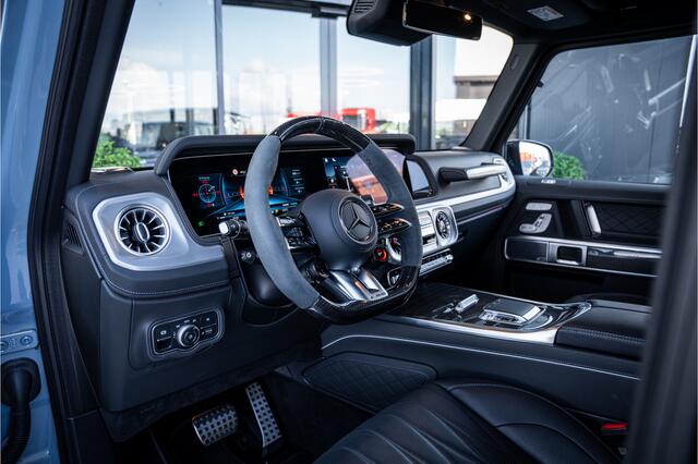 Mercedes-Benz G-KLASSE AMG G63 Facelift - Carbon Pakket | Manufaktur China Blue | Panorama | Nappa leder