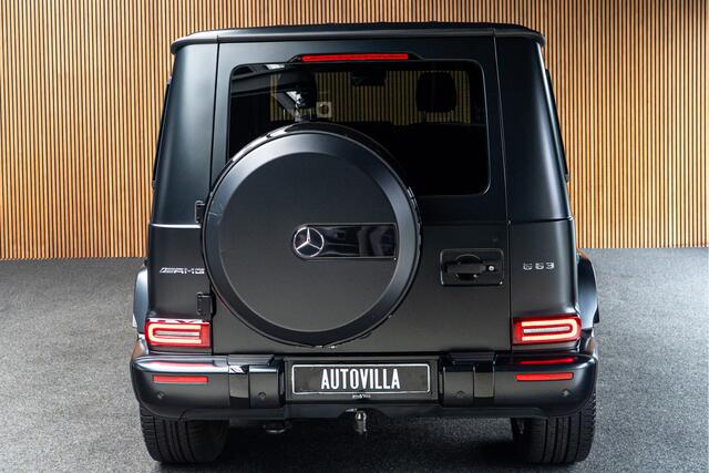 Mercedes-Benz G-KLASSE 63 Panodak Carbon Burmester Leer 360 PTS Open dak Navi Memory Stoelventilatie Stoelverwarming Climate NL auto