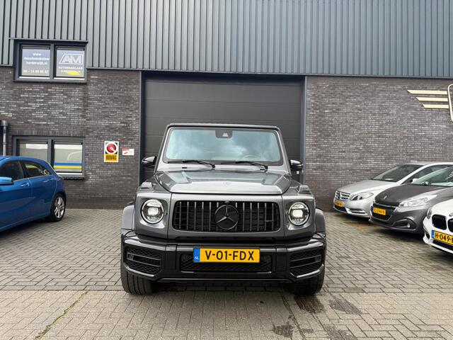 Mercedes-Benz G-KLASSE AMG 63 Grijs Kenteken | 1E EIGENAAR | MB FABRIEKSGARANTIE | CARBON | BURMESTER | SCHUIFDAK | LED | MEMORY | STOELMASSAGE | STOELKOELING | CARPLAY |