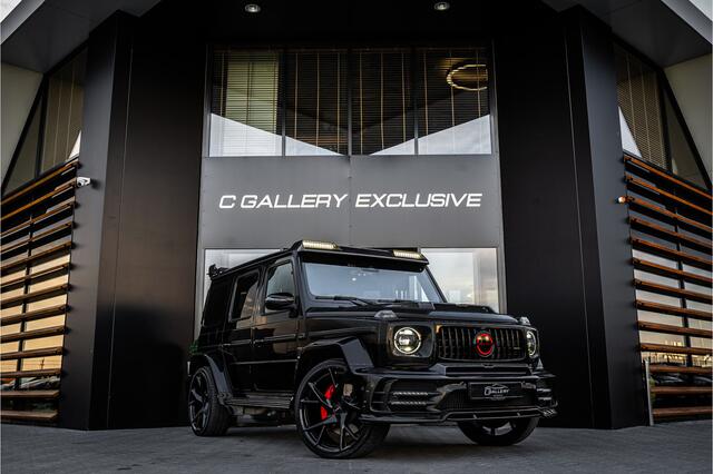 Mercedes-Benz G-KLASSE MANSORY G63 800 Widestar - Panorama | 24 Inch | Burmester | Carbon details | Certificaat | 360 camera