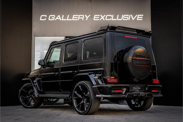 Mercedes-Benz G-KLASSE MANSORY G63 800 Widestar - Panorama | 24 Inch | Burmester | Carbon details | Certificaat | 360 camera