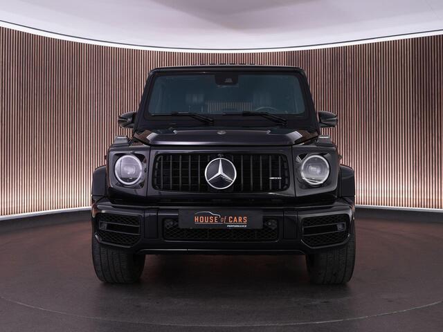 Mercedes-Benz G-KLASSE 63 AMG |carbon int.|Burmester|panorama|memory|stoelverwarming & verkoeling|night pakket|diamond stitch|dodehoek|360°|sportuitlaat|