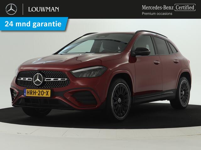 Mercedes-Benz GLA-KLASSE 250 e AMG Nightpakket Face Lift | Memory | Keyless Go | Stoel- en Stuurverwarming | Car Play | Sfeerverlichting | Inclusief 24 maanden Mercedes-Benz Certified garantie voor Europa.
