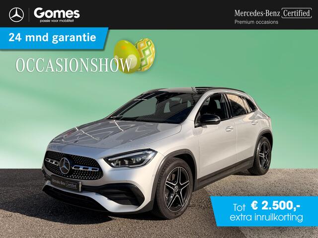 Mercedes-Benz GLA-KLASSE 200 Business Solution AMG | Premium Plus pakket| Memory Seats| Panoramadak| Night pakket| Augmented reality navigatie | Sfeerverlichting| Smartphone intergratie