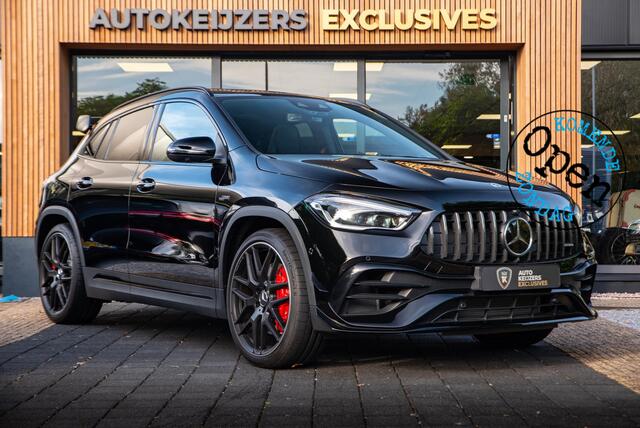 Mercedes-Benz GLA-KLASSE AMG 45 S 4MATIC+ Mercedes-Benz GLA 45 S AMG 4MATIC+ Panodak Schaalstoelen Burmester Ambient Widescreen 360 Camera