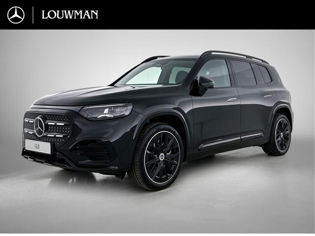 Mercedes-Benz GLB-Klasse 250+ Business Solution AMG 7p. 85.5 kWh | Premium pakket | Winterpakket | Nightpakket | Trekhaak | Verstelbare demping | 20" multispaakse AMG-velgen | Vast panoramadak | Sfeerverlichting | GUARD 360° |