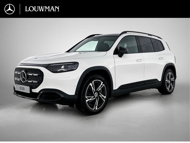 Mercedes-Benz GLB-Klasse 250+ Business Solution 85.5 kWh | Advanced Plus pakket | Winterpakket | Nightpakket | Parkeerpakket | Trekhaak | GUARD 360° | Vast panoramadak | 19" vijfspaaks lichtmetalen velgen |
