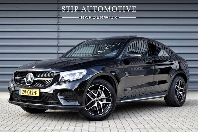 Mercedes-Benz GLC-KLASSE Coupé 250 4MATIC AMG Night Pakket | Schuif/Kanteldak | ACC | Camera | Treeplanken |