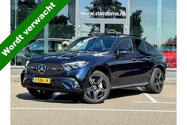 Mercedes-Benz GLC-KLASSE Coupé 300e 4MATIC AMG Line l Panoramadak l Niveau- regeling l KEYLESS GO l Rij-assistentie plus l Digital Light l Memory pakket l MBUX l 360 gr Camera l Trekhaak Wegklapbaar l DAB l Sfeerverlichting l Burmester l Night pakket l stoelverwarming l
