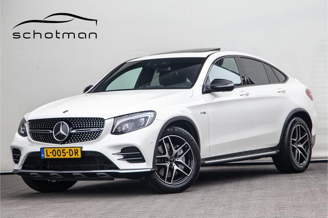 Mercedes-Benz GLC-KLASSE Coupé AMG 43 4MATIC Premium Plus, Nightpack, Burmester, Memory, Schuifdak 368pk