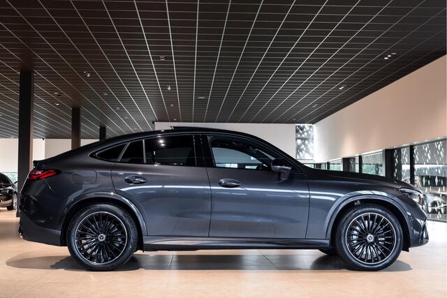 Mercedes-Benz GLC-KLASSE Coupé 300e 4-M AMG|Luchtvering|Achterassturing|ACC|Keyless|360|Mem|Burmester|Night|20"|Night|Trekhaak|Premium Plus