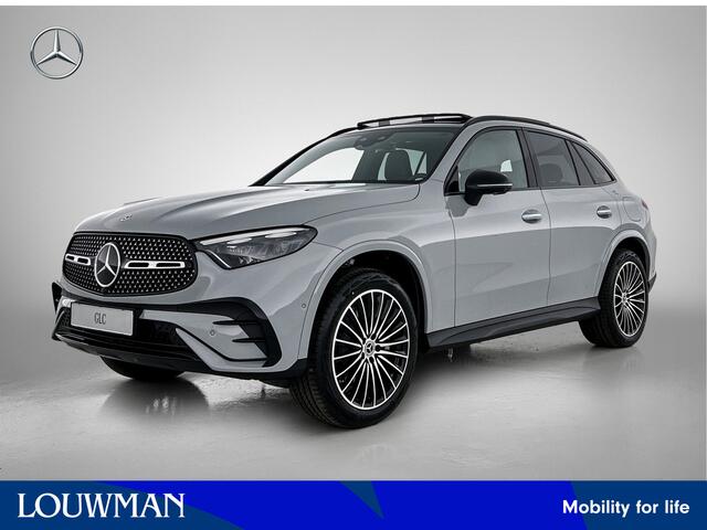 Mercedes-Benz GLC-KLASSE 300e 4MATIC Sport Edition | Premium Plus pakket | Stoelventilatie/- verwarming voor | Trekhaak | Rijassistentiepakket Plus | Nightpakket | Winter pakket | Head-up display | Nappaleder zwart |