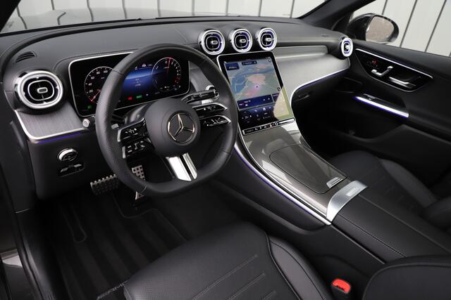 Mercedes-Benz GLC-KLASSE 400e AMG 4-Matic | 381PK | Pano | Sfeerverlichting | Digital-light | Memory | Distronic+ | Trekhaak | Standkachel | Stuurwielverw. | 2024.