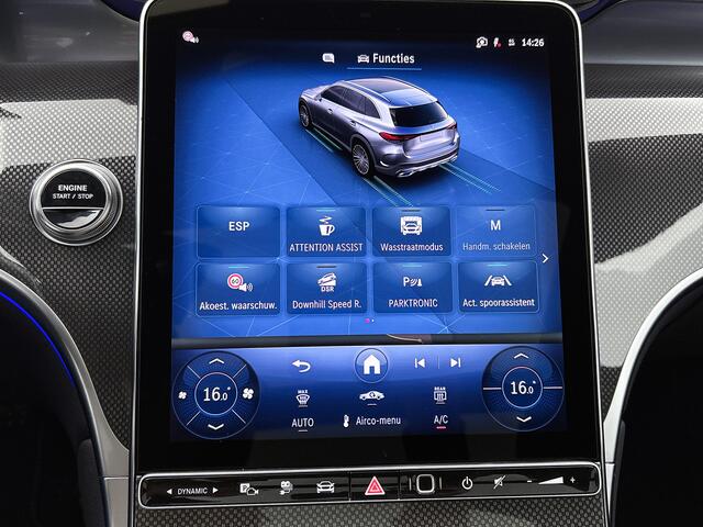 Mercedes-Benz GLC-KLASSE 300e 4MATIC Sport Edition | Nightpakket | Panoramaschuifdak | Memorypakket | 360°-camera | Smartphone integratie | URBAN GUARD voertuigbescherming plus | Dodehoekassistent | EASY PACK achterklep |