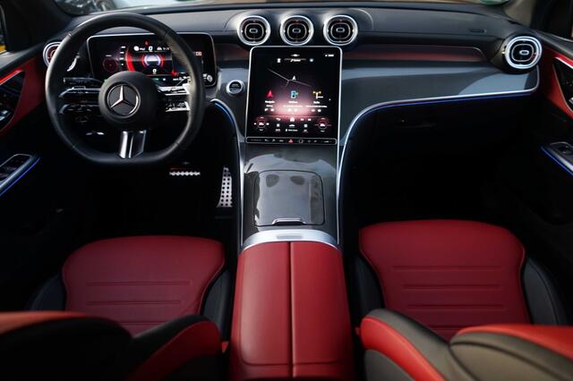 Mercedes-Benz GLC-KLASSE 400e AMG 4Matic 381PK Luchtv/Night/4WB/360/Burm/Memory