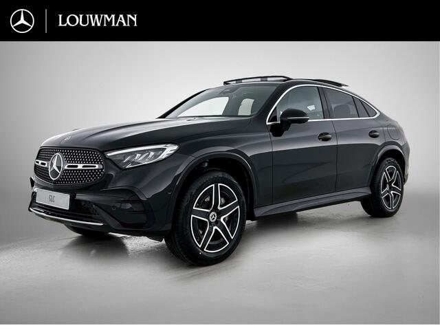Mercedes-Benz GLC-KLASSE Coupé 300e 4MATIC Business Solution AMG | Trekhaak | Panoramaschuifdak | Memorypakket voorstoelen | URBAN GUARD voertuigbescherming plus | 19 inch AMG velgen | Sfeerverlichting | EASY PACK achterklep |
