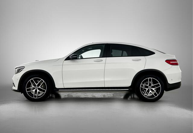 Mercedes-Benz GLC-KLASSE GLC-Coupé 300 4-MATIC AMG | Night pakket | Schuifdak | Treeplanken | Burmester Sound | 360gr Camera | Lederen bekleding | ALL SEASONS banden