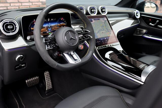 Mercedes-Benz GLC-KLASSE AMG 63 S E Performance Aut9 | 680pk | Achterasbesturing | AMG Drivers Package | Distronic+ | Carbon | Trekhaak | HUD | Burmester | Nappa Leder | Verwarmd Stuurwiel |