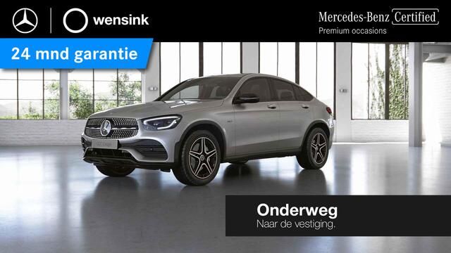Mercedes-Benz GLC-KLASSE Coupé 300e 4MATIC Premium Plus | AMG | Schuif/kanteldak | Trekhaak | Night | Beige leder | Headup | Multibeam |