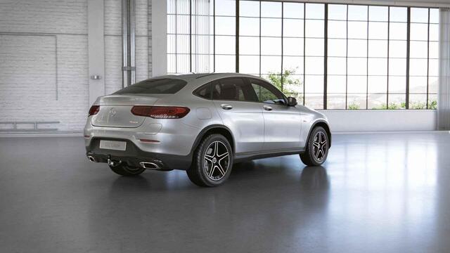 Mercedes-Benz GLC-KLASSE Coupé 300e 4MATIC Premium Plus | AMG | Schuif/kanteldak | Trekhaak | Night | Beige leder | Headup | Multibeam |