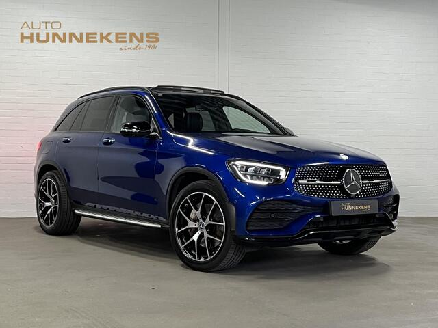 Mercedes-Benz GLC-KLASSE 300 4MATIC Premium Plus AMG Line Luchtvering | Burmester | Trekhaak | Open dak | Stoelventilatie | 360 camera | Head-up | Stoelverwarming