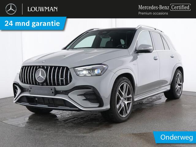 Mercedes-Benz GLE-KLASSE Mercedes-AMG 53 Hybrid 4MATIC+ Trekhaak | Panorama Schuif-Kanteldak | Burmester® | Memory Voorstoelen | 360°-Camera. Inclusief 48 maanden MB Certified garantie voor Europa.