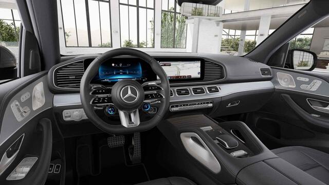 Mercedes-Benz GLE-KLASSE AMG 53 Hybrid 4MATIC+ Night Edition | Premium Plus | Keramische remmen | Panoramaschuifdak | Trekhaak | Treeplanken | 22" lichtmetalen velgen | AIRMATIC | Stoelventilatie |