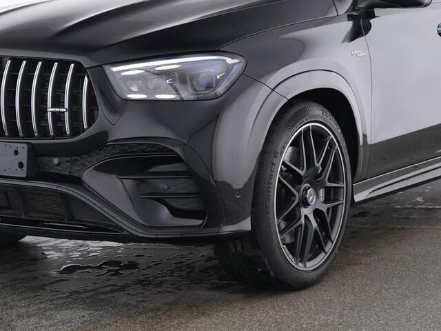 Mercedes-Benz GLE-KLASSE AMG 53 Hybrid 4MATIC+ Trekhaak | Panorama Schuif-Kanteldak | Burmester® | 22 Inch AMG Velgen | Distronic | Memory Voorstoelen | 360°-Camera. Inclusief 24 maanden MB Certified garantie voor Europa.