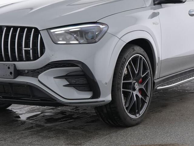 Mercedes-Benz GLE-KLASSE Coupé AMG 53 Hybrid 4MATIC+ Premium Plus | Trekhaak | Panoramadak | Burmester® | 22 Inch AMG Velgen | Memory Voorstoelen | 360°-Camera. Inclusief 24 maanden MB Certified garantie voor Europa.