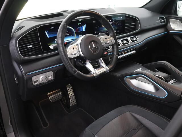 Mercedes-Benz GLE-KLASSE AMG 53 4MATIC+ Premium Plus | Panoramadak | Memory stoelen | Massagestoelen | Stoelventilatie/verwarming | 360 camera | Rijassistentiepakket | Burmester | Trekhaak | 22" velgen |
