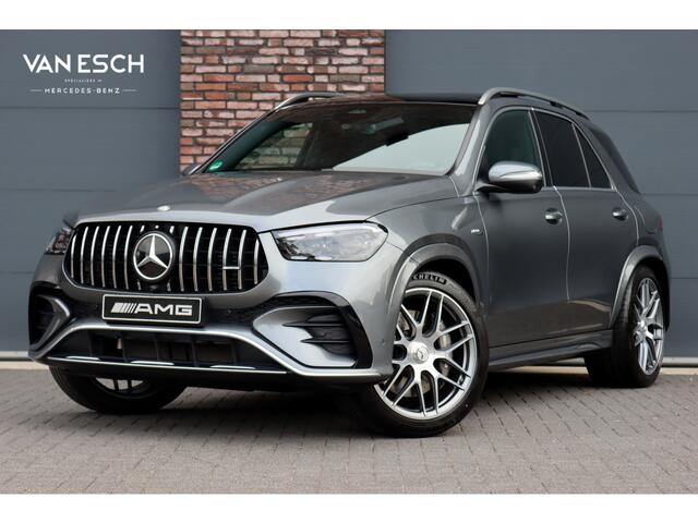 Mercedes-Benz GLE-KLASSE AMG 53 Hybrid 4MATIC+ | Luchtvering | Distronic | Memory | Trekhaak | Panoramadak | Burmester | Keyless Go | Schakelbare Uitlaat | Surround Camera |