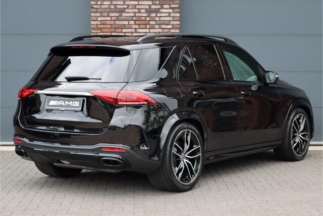 Mercedes-Benz GLE-KLASSE 580 V8 4-MATIC AMG Line Aut9, Luchtvering, Panoramadak, Surround Camera, Distronic+, Head-up Display, Night-pakket, Memory, Elek. Trekhaak, Nappa Leder, Etc,