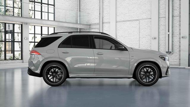 Mercedes-Benz GLE-KLASSE AMG 53 Hybrid 4MATIC+ | MANUFAKTUR Alpin Grau | Night pakket | Performance uitlaat | Trekhaak |