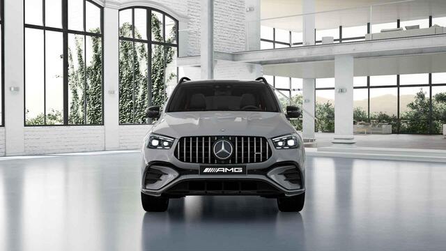 Mercedes-Benz GLE-KLASSE AMG 53 Hybrid 4MATIC+ | MANUFAKTUR Alpin Grau | Night pakket | Performance uitlaat | Trekhaak |