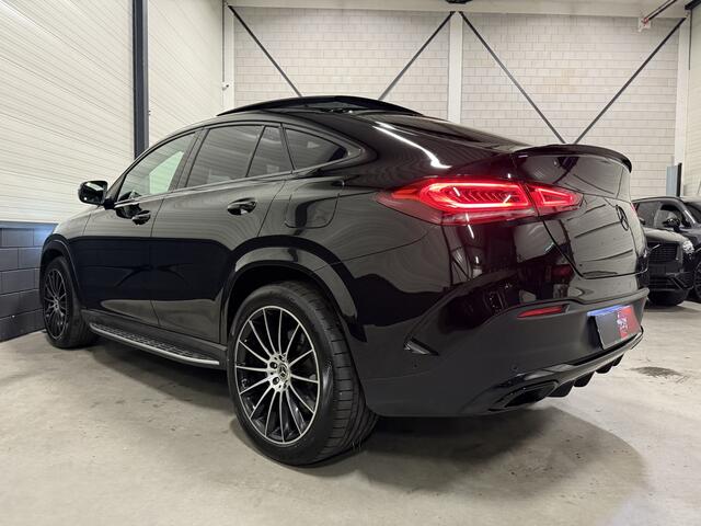 Mercedes-Benz GLE-KLASSE Coupé 350 e 4MATIC AMG PANO/LUCHTVERING/BURMESTER/TREKHAAK/HEAD-UP/ACC/CAMERA/MEMORY+MASSAGE/DISTRONIC/21"/BLACK STYLE/VOLLEDIG MERCEDES DEALER HISTORIE