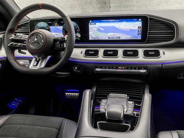 Mercedes-Benz GLE-KLASSE Coupé 350 e 4MATIC AMG 334Pk Automaat (PANORAMADAK, SFEERVERLICHTING, AMG SPORTSTUUR, LEDER/ALCANTARA, TREEPLANKEN, STUUR/STOELVERWARMING, ADAPTIVE CRUISE, APPLE CARPLAY, NIEUWSTAAT)