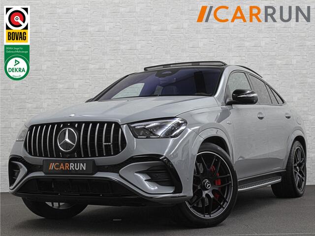 Mercedes-Benz GLE-KLASSE Coupé AMG 53 Hybrid | Carbon | Leder-Exclusief | Soft-Close | Panorama | Massage | 360 Camera | Stoelventilatie | ACC | Trekhaak | Burmester | Head-Up | 4-Zone Clima | Treeplanken | 22'' | Night-Pakket | ISO & Warmte-Werend Glas | Stoelverwarming V+A | Lu