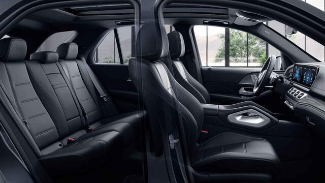 Mercedes-Benz GLE-KLASSE 350 e 4MATIC Premium Plus | AMG | Panoramadak | Night | Luchtvering | Trekhaak | Burmester | Memory | Treeplanken | Rijassistentiepakket | Stoelventilatie |