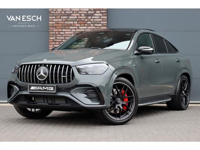Mercedes-Benz GLE-KLASSE Coupé AMG 53 Hybrid 4MATIC+ Premium Aut9 | Facelift | 'Manufaktur' | Airmatic | Distronic | Carbon | Panoramadak | Massage | Trekhaak | Vlakkenverwarming | HUD | Stoelventilatie | Luchtkwaliteitspakket |